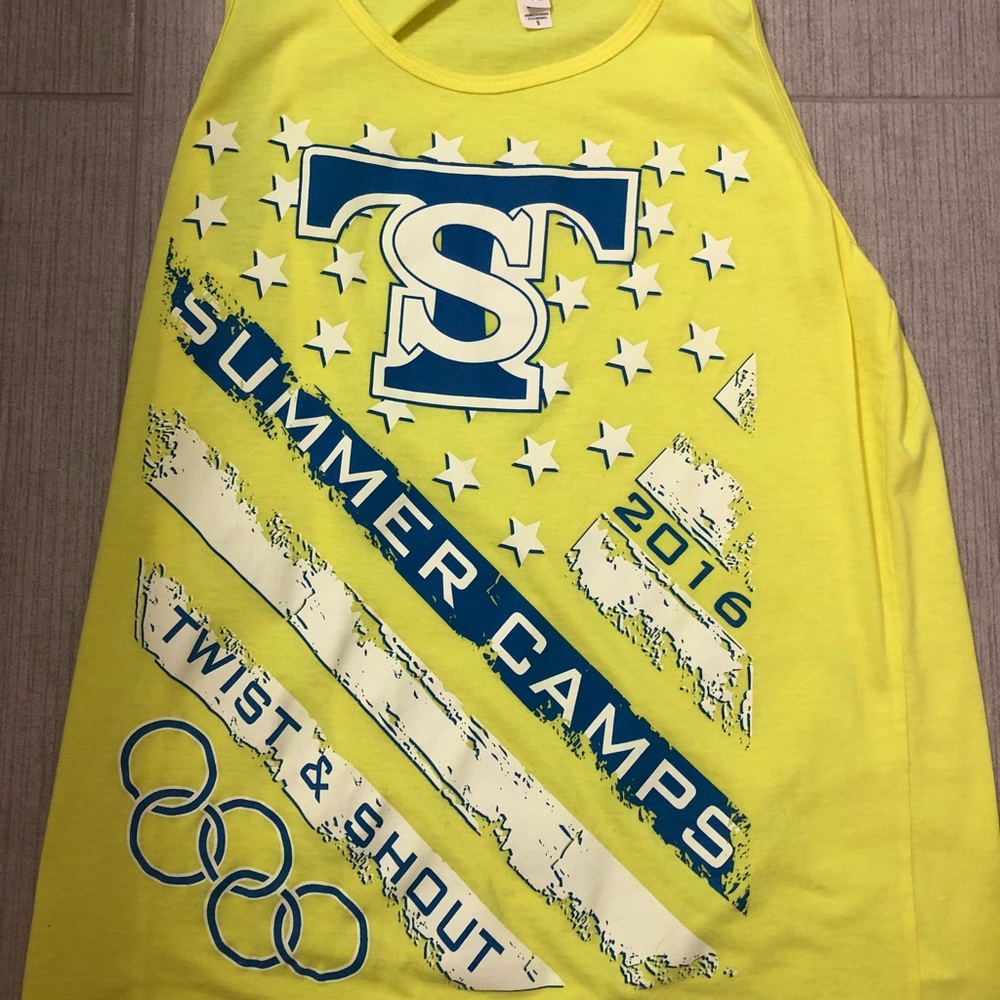 Twist and Shout tank top